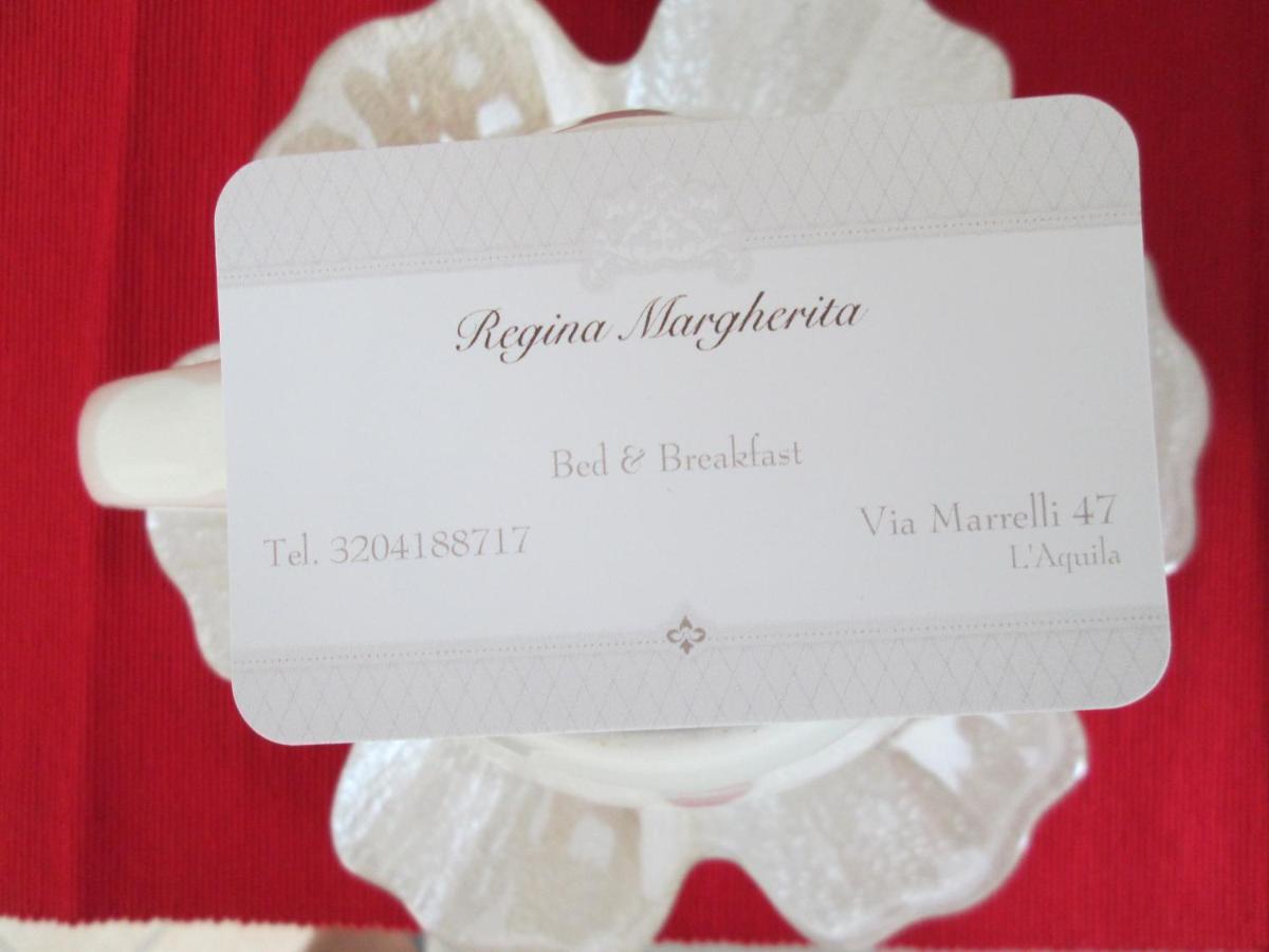 B&B Regina Margherita LʼAquila Exterior foto